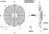 Spal Kühlerventilator VA13-AP51/C-35S 12V 
D360-D330 T=63 / 2020m³ blasend