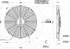 Spal Kühlerventilator 1820m³ saugend 
D414-D385 T=52 / VA18-AP10/C-41A 12V