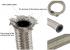 Nitril Schlauch Edelstahlummantelt Serie 400 Dash 06
Dash 06