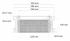 Beltenick Ölkühler M22 x1,5 330mm lang 13 Reihen (99mm)
mit Adaptern