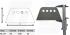 Schweisslasche Nr.19
 140x70x4mm (12mm Loch)  - Domex700
