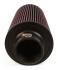 K&N Universalluftfilter, 76mm Flansch 
Konische Rundform 152x121 228lg