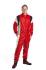 Rennoverall Beltenick LightningGr. L (50-52), rot-silber