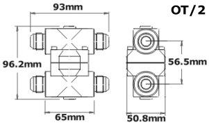 Mocal Ölküher Thermostat OT/2G 
 Dash10 mit Halter