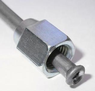 Bremsleitungs-Überwurfmutter, kurz für 6,35mm (1/4) Bremsleitung, Bremsleitungen Ø 6,35mm, Bremsleitungen (Stahl), Bremse