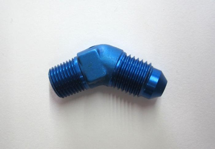 Adapter 45° JIC/NPT 
D04 - 1/8x27