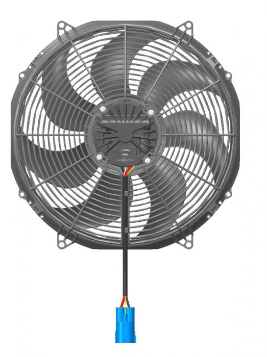 Spal Kühlerventilator VA91-ABL326P/R/A/N-65A 
D399-D385 T=81 / 3150m³ saugend Brushless