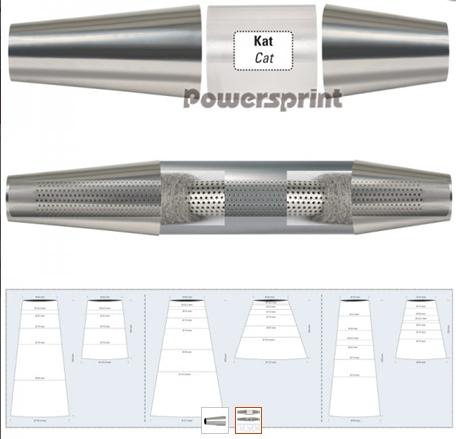 Powersprint Reduzier-Konus 89 
S-200 symmetrisch