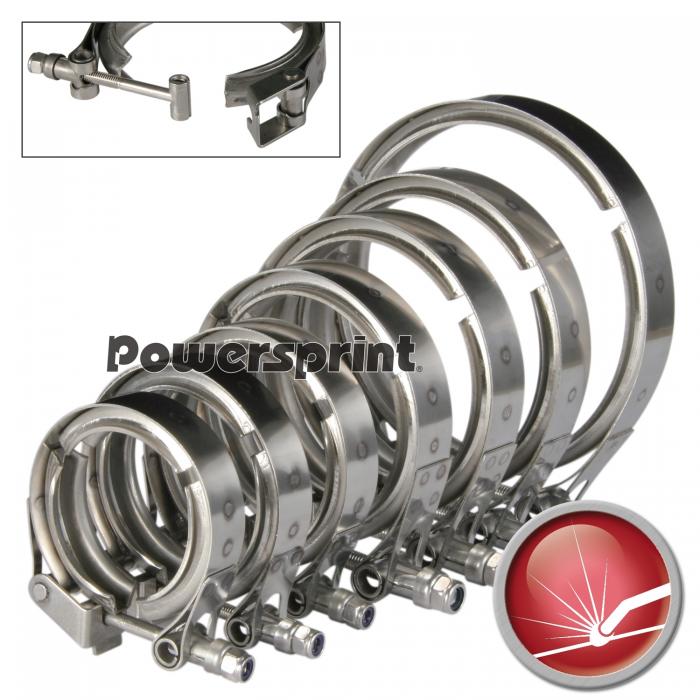 Powersprint Auspuff Schnellverschluss V-Band Schelle (QR) 
Ø 65 - 76 mm / 2,75 - 3,0 small