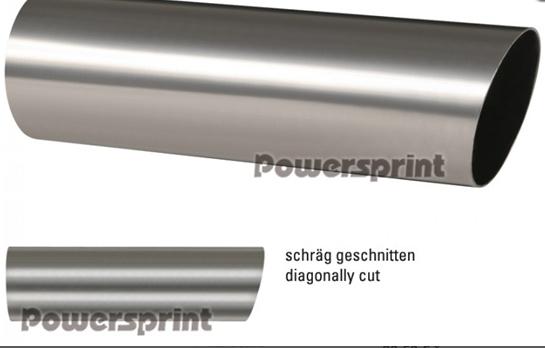 Powersprint Anschweiß-Endrohr Racing 
Ø 60 mm - schräg geschnitten