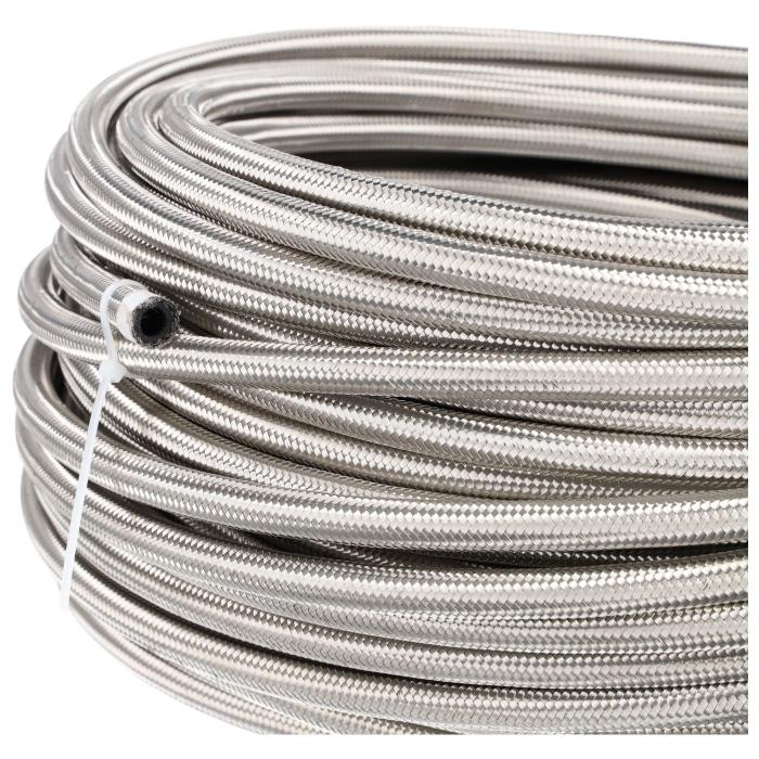 Nitril Schlauch Edelstahlummantelt Serie 400 Dash 06
Dash 06