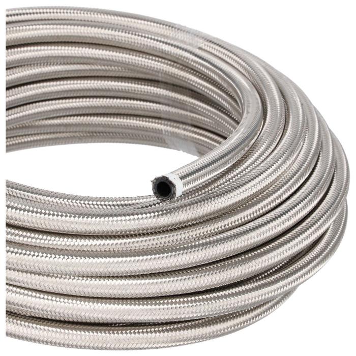 Nitril Schlauch Edelstahlummantelt Serie 400 Dash 08