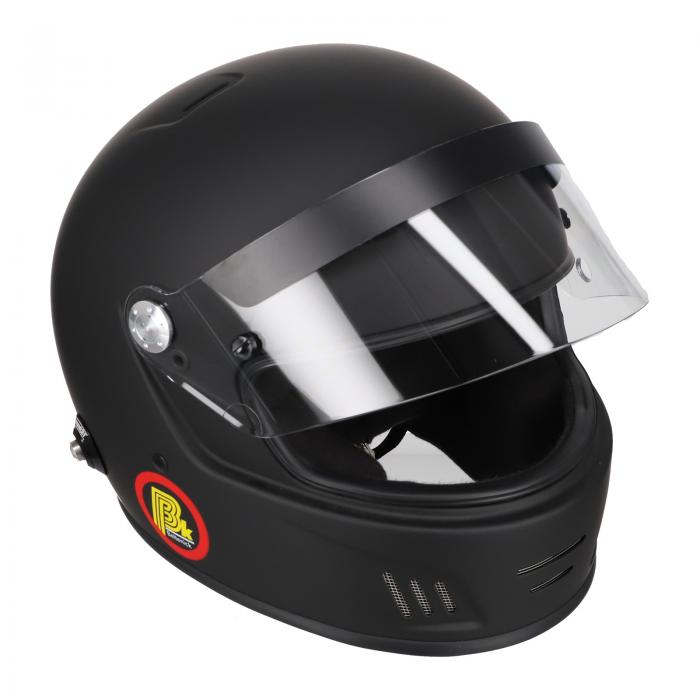 Beltenick FF Racing mit Hans Clips
Homologation FIA 8859-2015 Integral Helm schwarz