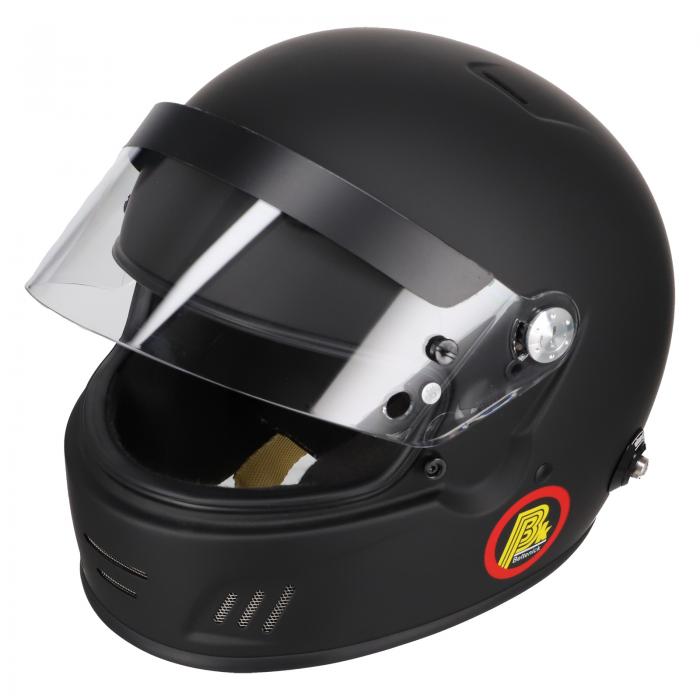 Beltenick FF Racing mit Hans Clips
Homologation FIA 8859-2015 Integral Helm schwarz