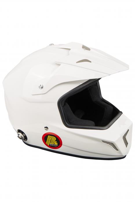 Beltenick FIA Cross Helm mit Hans Clips 
Homologation: FIA 8859-2015