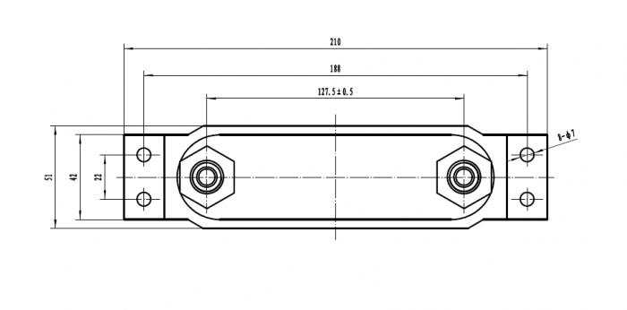 Beltenick Ölkühler M22 x1,5 210mm lang
Serie 1