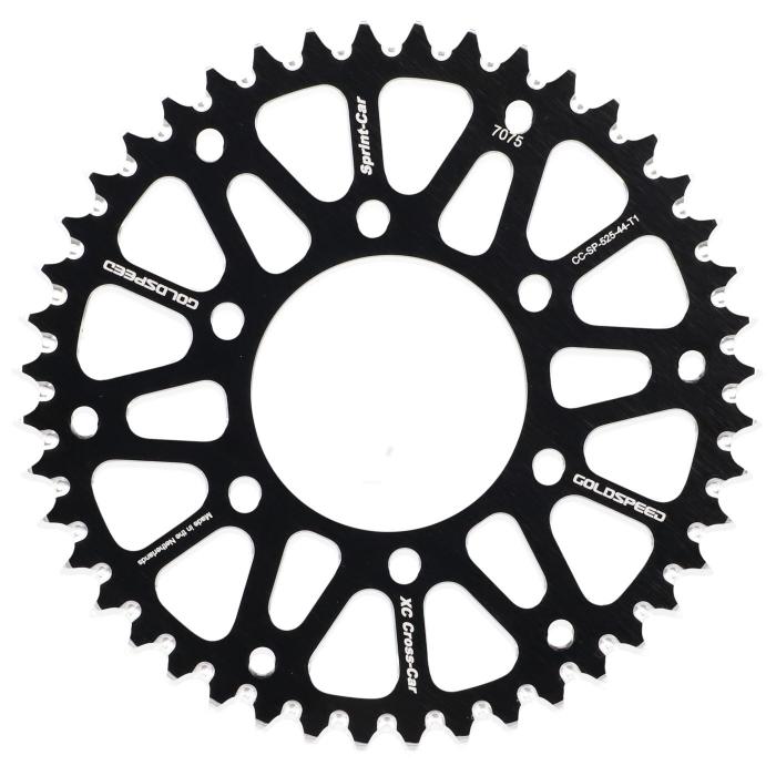 Hinteres Kettenrad GS-108-83 525-44D
Lochreis 108mm 44 Zähne