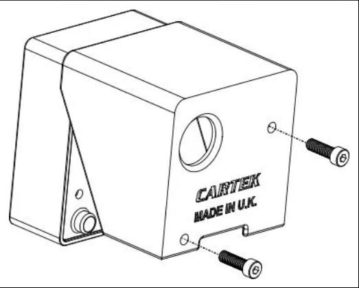 Cartek Sonnenschutzblende für Ganganzeige 