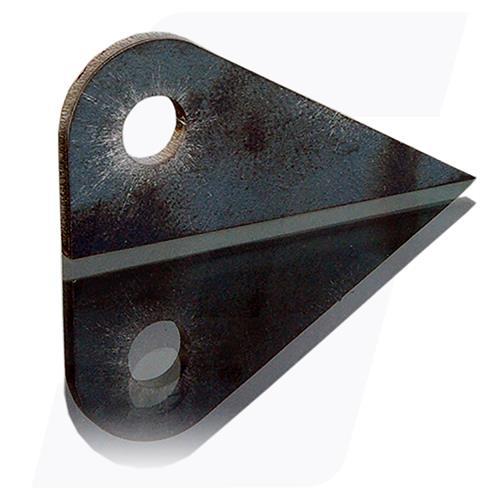 Schweisslasche Nr.18 (10 Stück)
 40x18x2mm (6mm Loch)  - Domex700