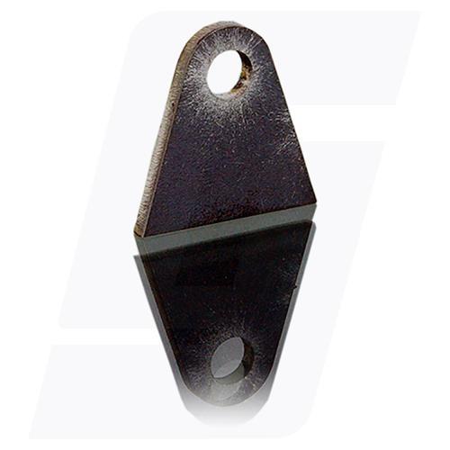 Schweisslasche Nr.24 (10 Stück)
 20x20x2mm (5mm Loch)  - Domex700