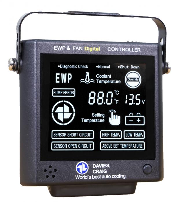 Control Panel - LCD Display mit Alarmfunktionen 
Davies Craig  für 12V und 24V