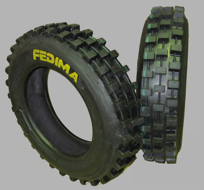 Fedima CRM Stollenreifen 11/64-14
 - 155/80R14 - 3 Reihen