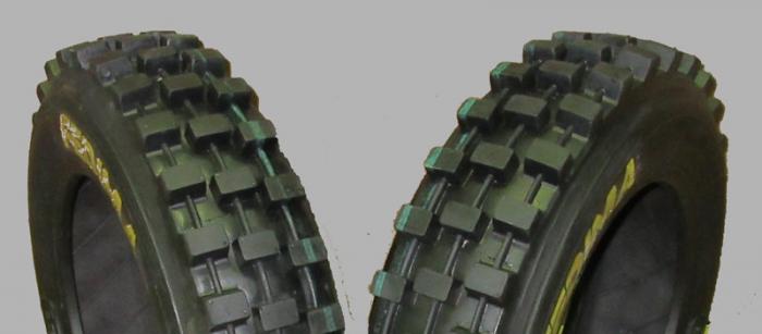 Fedima CRM Stollenreifen 11/60-15
 - 155/60R15 - 3 Reihen gefertigt auf Neureifen