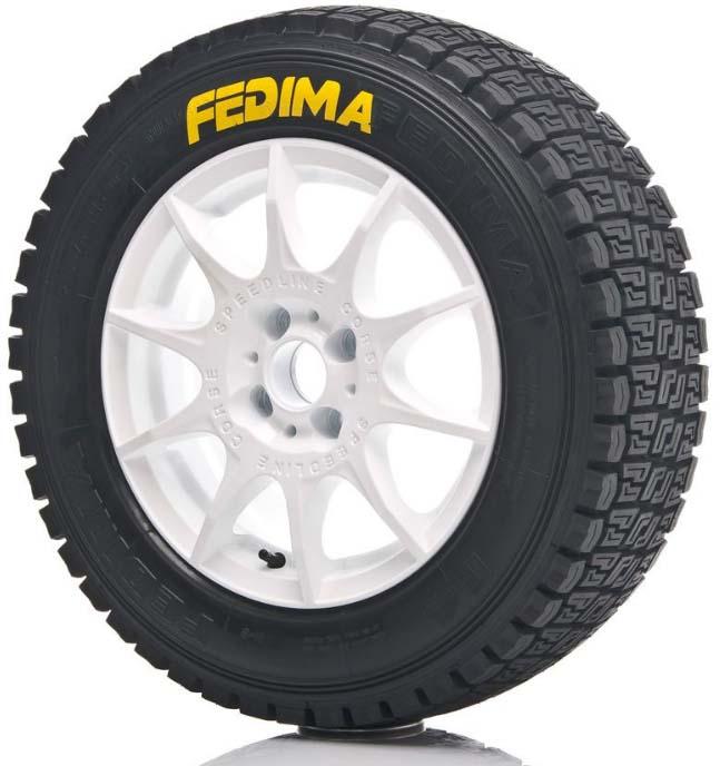 Fedima Rallye-Schotterreifen 205/60R15 E-Kennzeichnung 