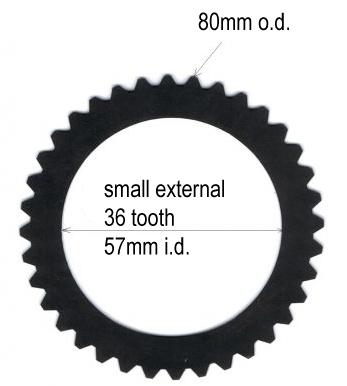 Gripper externe Sperrlamelle 1,7mm
 kleine Größe