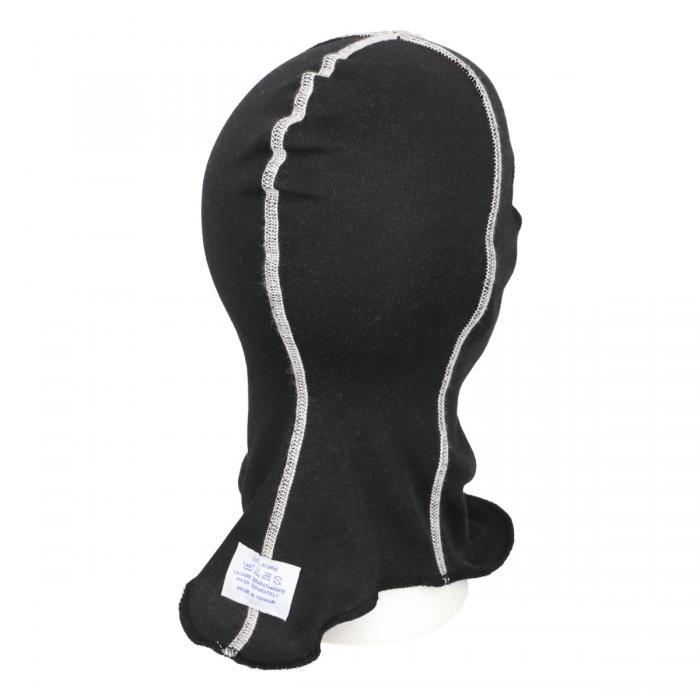 Beltenick Kopfhaube Balaclava 2-lagig schwarz, Augenschlitz
FIA 8856-2018