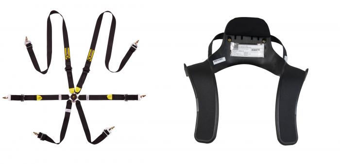 Stand 21 FHR System Gr. M (Kragenweite bis 44cm)
mit Beltenick Hyperlight Gurt (schwarz)