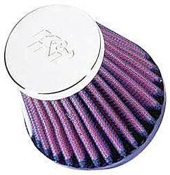 K&N Universalluftfilter, 51mm Flansch 
Konische Rundform, 76x51 63lg