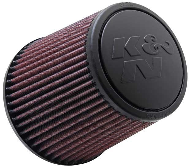 K&N Universalluftfilter, 76mm Flansch 
Konische Rundform, 127x121 152lg