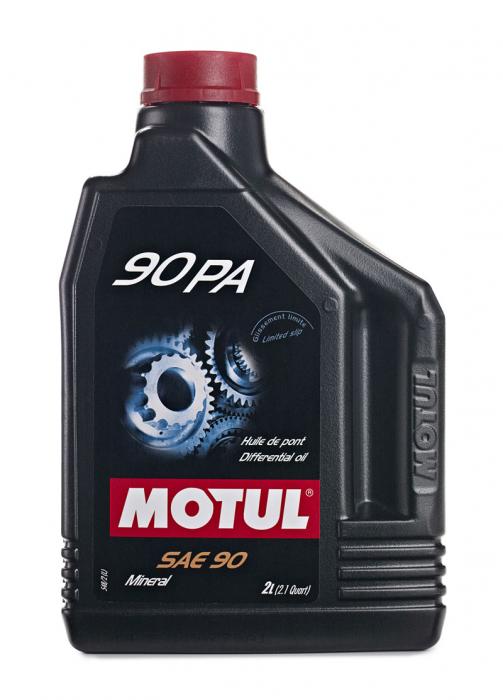 Getriebeöl Motul 90PA (2 ltr. Dose) 
Mineralisches Spezialhypoidgetriebeöl
