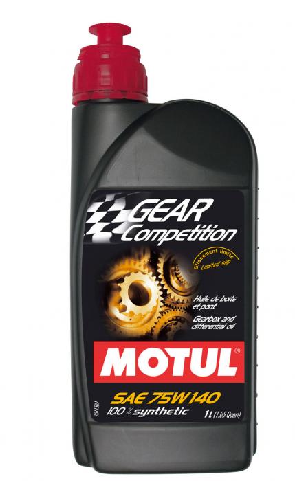 Getriebeöl Motul Gear Comp 75W140 
Vollsynthetisches Getriebeöl 1 ltr.