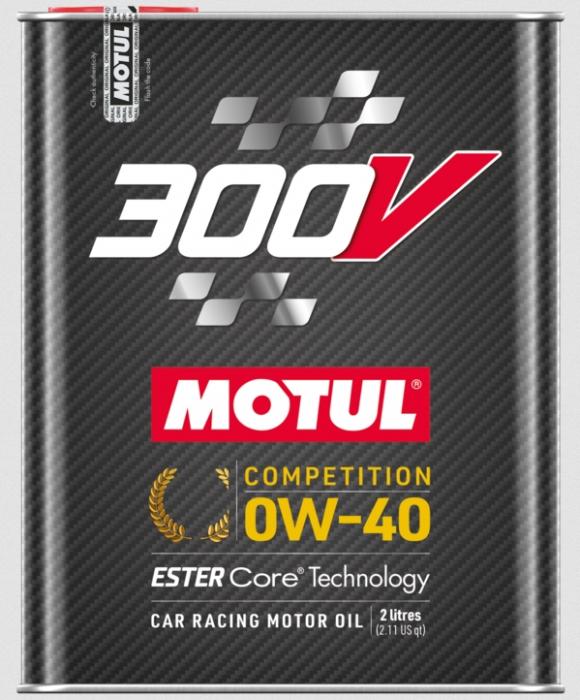 Motorenöl Motul 300V Competition
0W40 Vollsynsthetisch 2 ltr. Dose