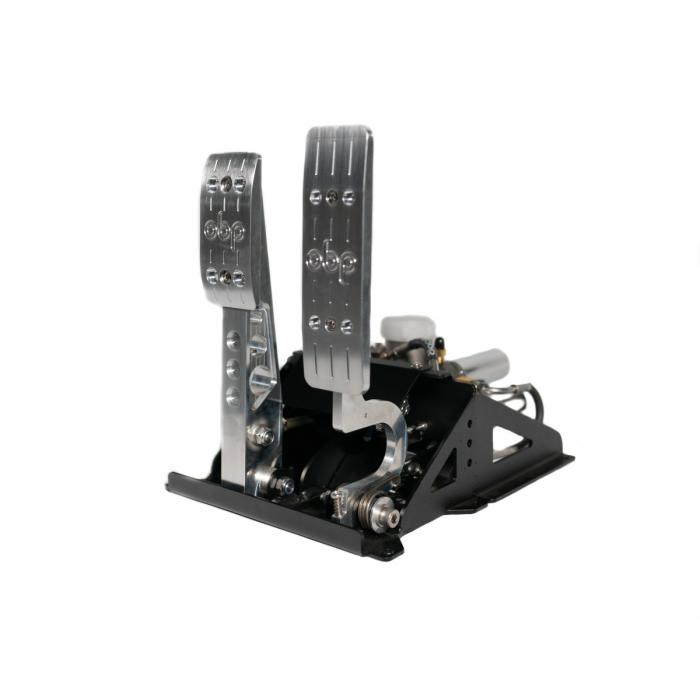 OBP Sim Racing E Sport Pedalbox silber 
2 Pedale, incl. hydraulischer Bremse