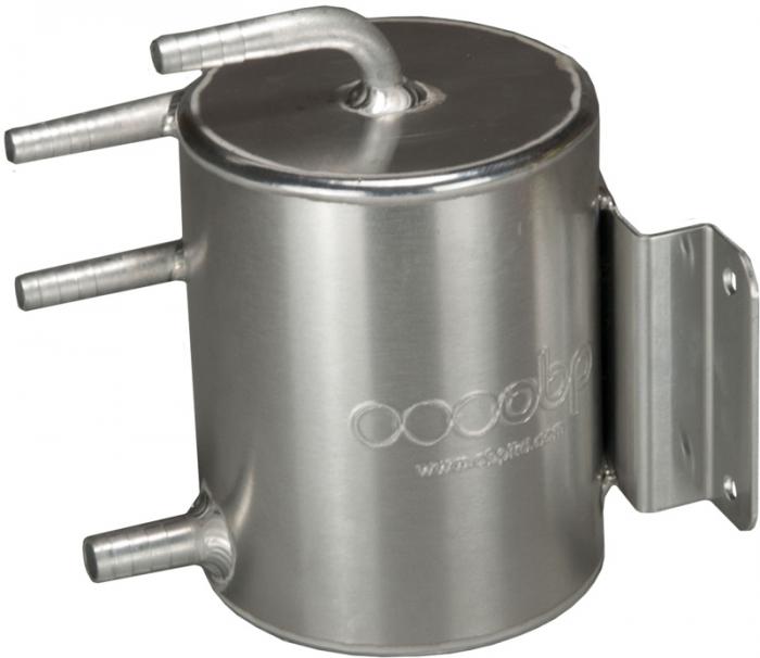 OBP Aluminium Catchtank 1 ltr. unpoliert 
4 Anschlüsse 