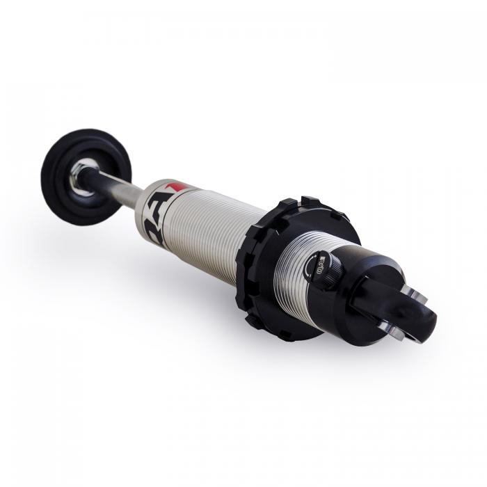 Rennsportdämpfer QA1 600/381mm Aluminium Zug-Druck gemeinsam einstellbar
für 63,5mm Feder, beidseitig 1/2 Uniball
