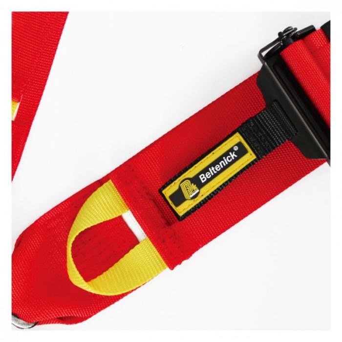 Beltenick FIA 76/50mm HANS Gurt Neon / Fluo 
FIA 8853-2016