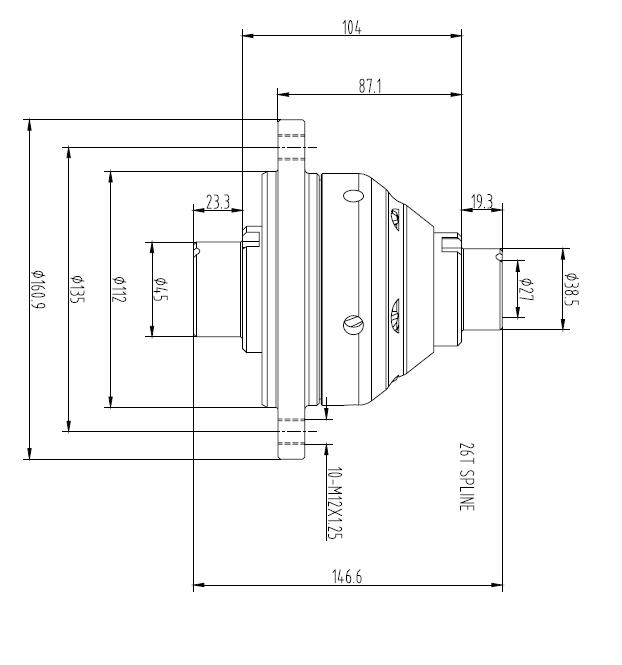 Blackline Schneckenradsperre Renault Clio MK3
 Torsen System 