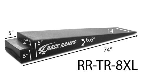 Raceramp Trailer Ramps 15cm hoch (Paar 2 Stück) 
 188cm lang - 6,3  Grad Anfahrwinkel (Paar 2 Stück) 