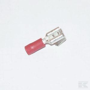 Flachstecker rot 6.3mm mit Abzweig
0,5-1,0 mm²