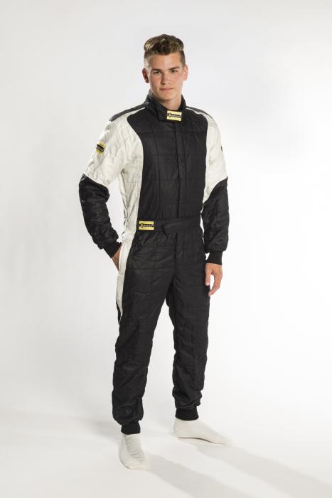 Rennoverall Beltenick Stratos II 3-lagig FIA 8856-2018 Gr. XS (42-44) schwarz-silber