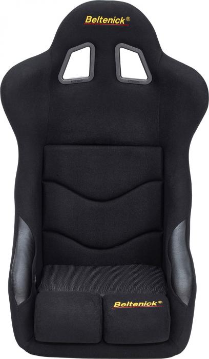 Sim Racing Sitz RST 3 Gaming Rohrrahmen 
schwarz, Stoff (Velvet)