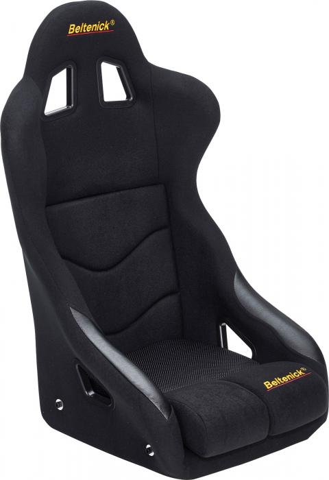 Sim Racing Sitz RST 3 Gaming Rohrrahmen 
schwarz, Stoff (Velvet)