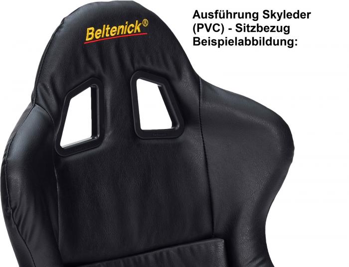 Beltenick Rennsitz RST 800 Vollschalensitz
Größe L, schwarz, Skyleder (PVC)