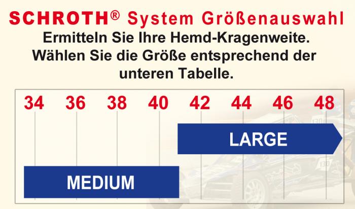 SCHROTH FHR System 20° System Super Sport Gr.L
Kragenweite ab 42cm