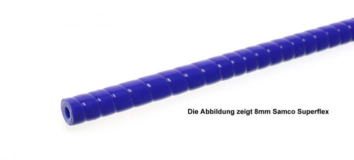Samco Superflex Schlauch 11mm 
 Meterstück blau