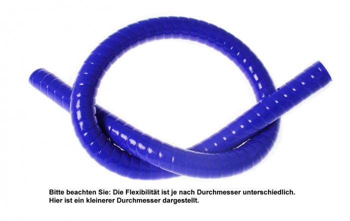 Samco Superflex Schlauch 22mm 
 Meterstück blau